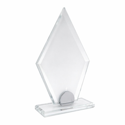 Statuetka szklana DIAMOND 10 mm z personalizacją – elegancka nagroda firmowa